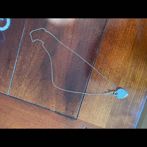 Tiffany Heart Tag Pendant - Picture 2 of 3